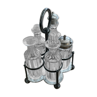 Vintage English condiment service