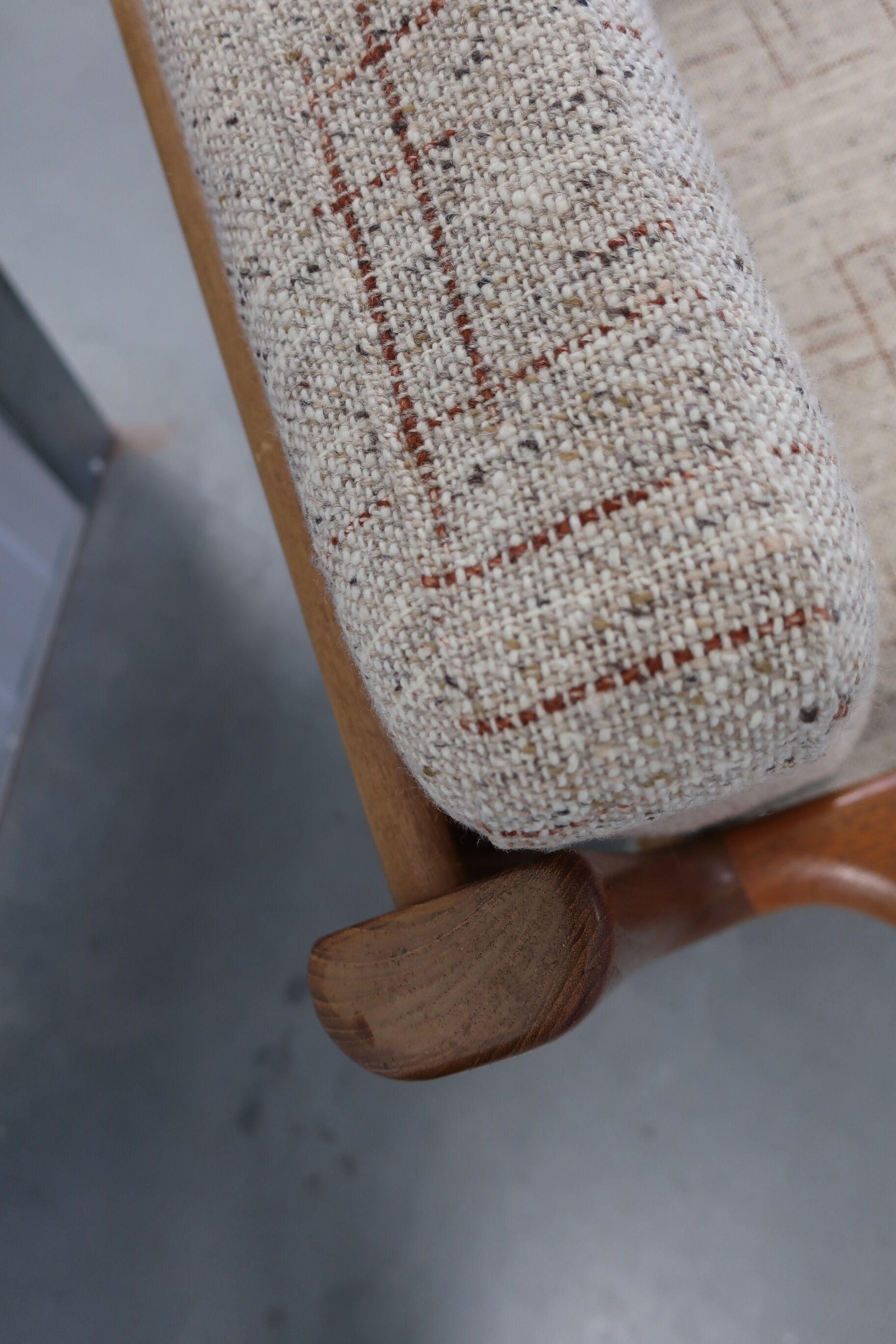 Pair of danish armchairs from the 60s in teak