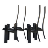 Chaises Golem Mid-Century par Vico Magistretti pour Poggi, 1970s, Set de 4