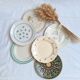 Henriot flat plates, Céranord, Sarreguemines Digoin