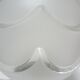 Porcelain ball lamp and art deco style glass