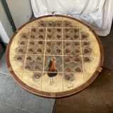 Coffee table signed barrois de vallauris