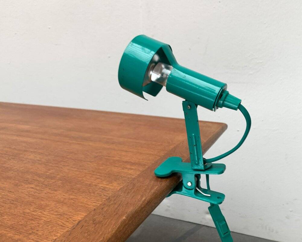Postmodern clamp lamp in vintage Space style from Ikea, 1980s.