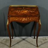 Petit Bureau de Dame en Palissandre, style Louis XV – 2ème Partie XIXe