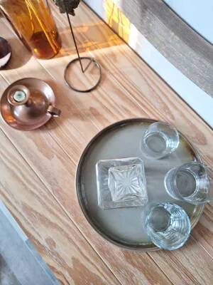 Vintage whiskey decanter