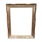 Montparnasse frame large format gilded to the sheet format 15 P