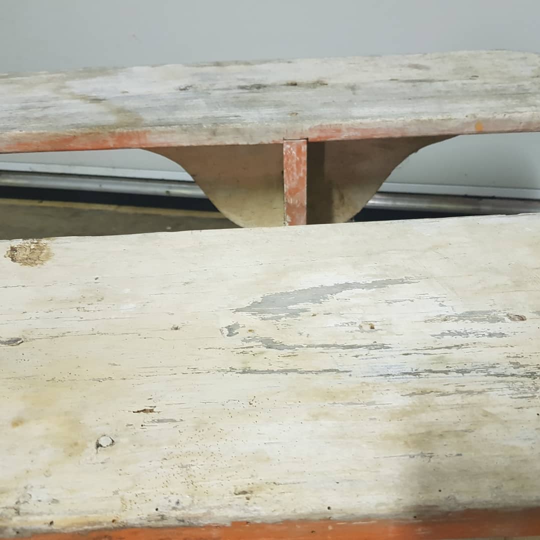 2 Old farm benches