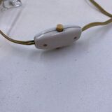 Glass desk lamp foot