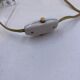 Pied de lampe de bureau en verre