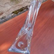 Paire de coupes/ Bougeoirs cristal de Daum