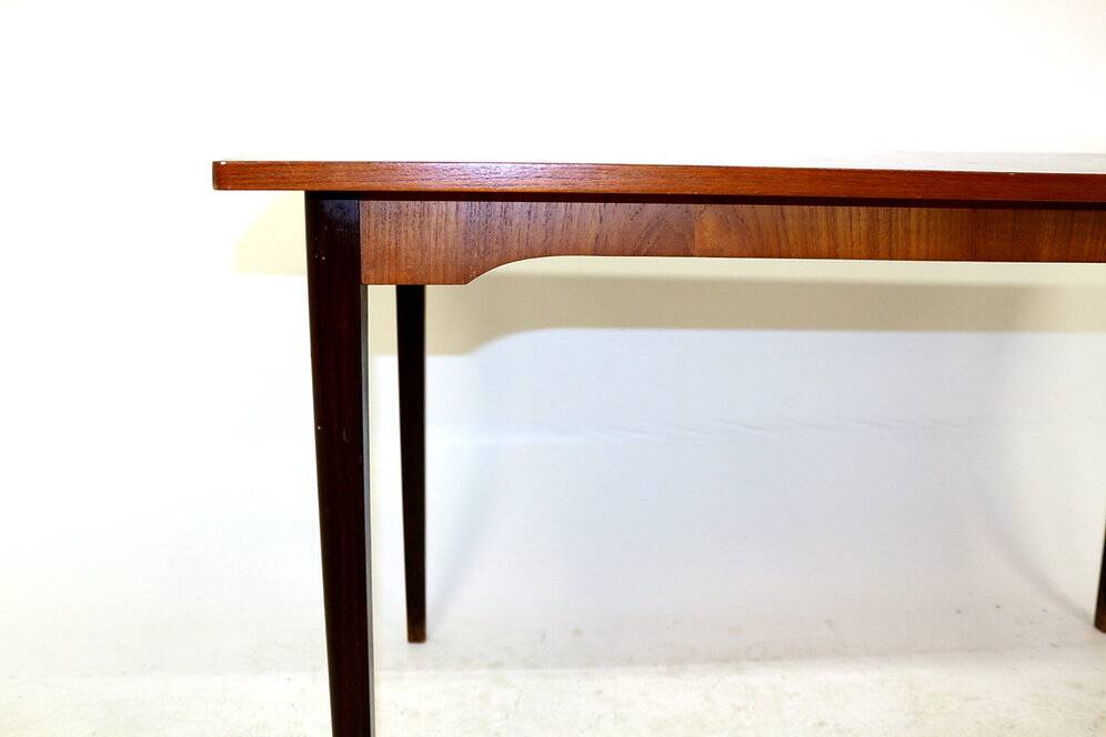 Scandinavian teak dining table, Sweden, 1960s