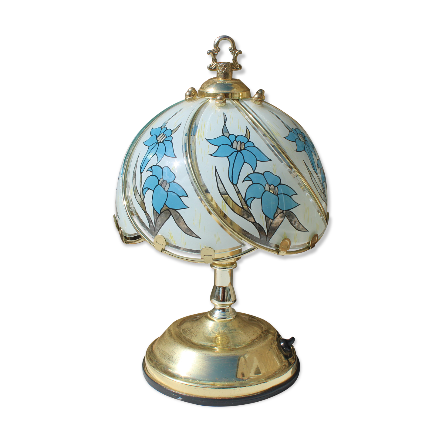 Vintage touch lamp Tiffany