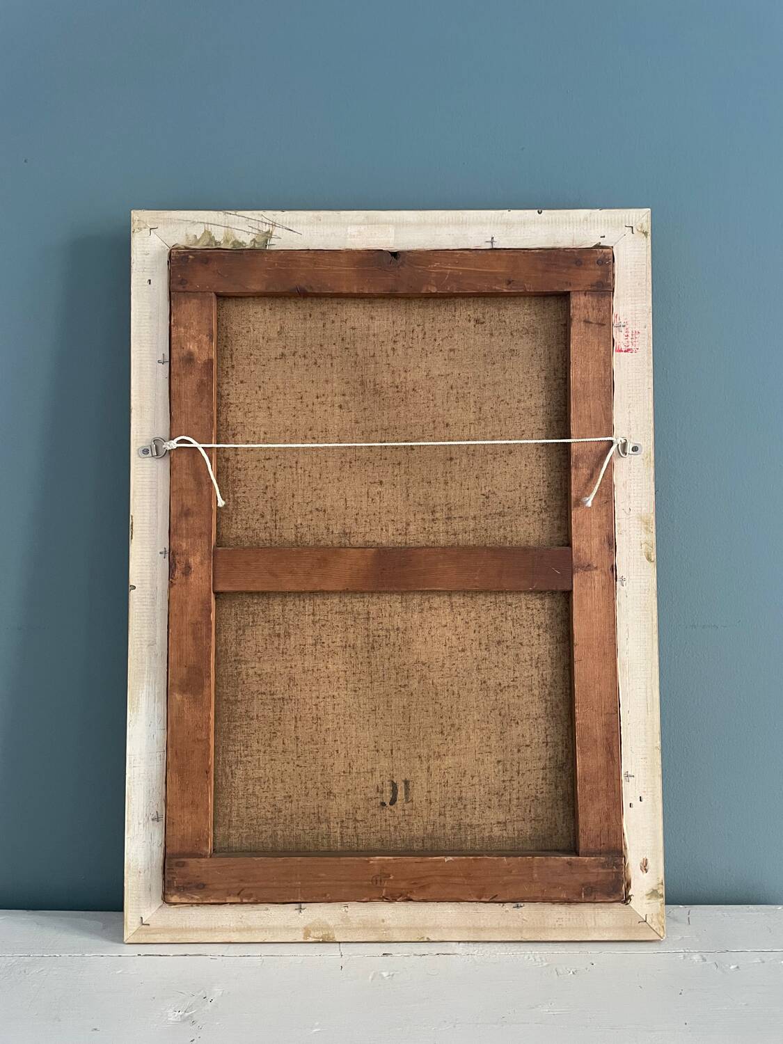 Old painting signed Georges Mouton, early 20th century