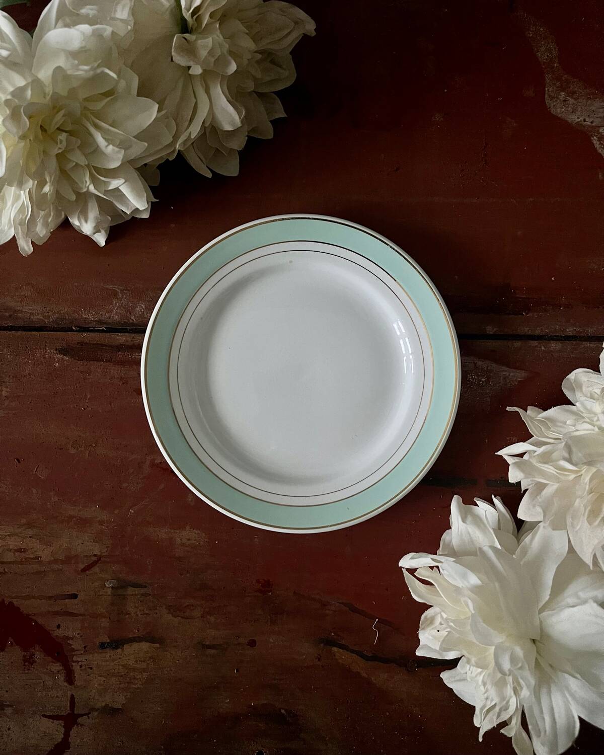 Set of 11 Luneville Epinay dessert plates