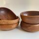Ensemble de 5 ramequins en bois