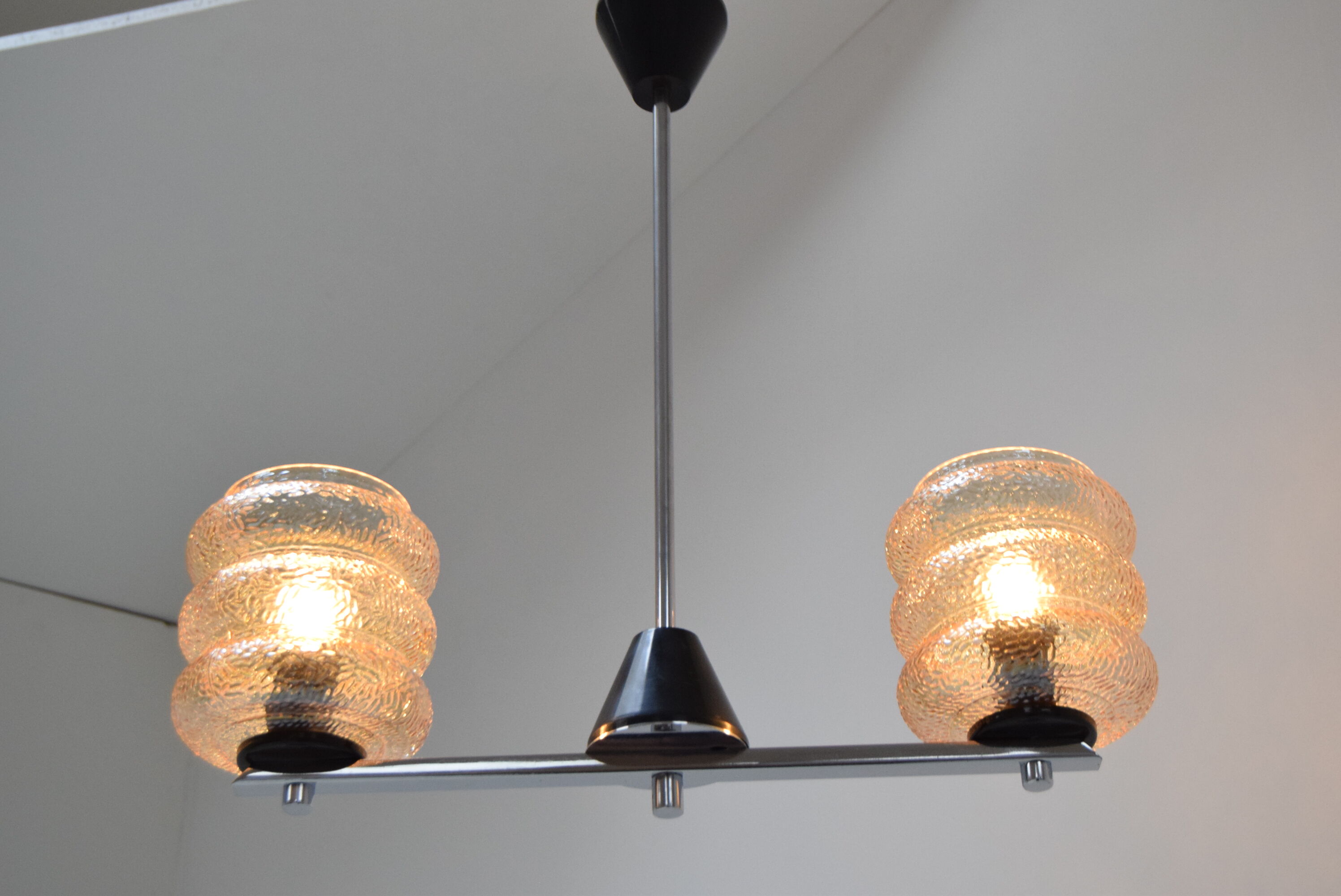 Mid-century Chandelier,Czechoslovakia,1960's.