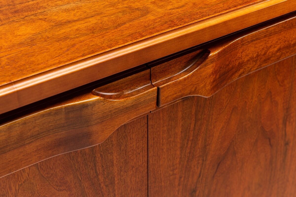 Franz Xaver sideboard in walnut Sproll Switzerland 1960
