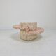 Round Mactan or Fossil Stone Coffee Table by Magnussen Ponte, 1980s