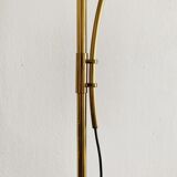 stunning Mid Century Modern brass UNA arc lamp by Florian Schulz