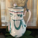 19th century earthenware cream pitcher