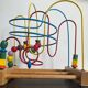 Jouet pour enfant en bois et métal