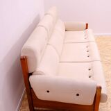 Canapé trois places vintage de style scandinave, 1970