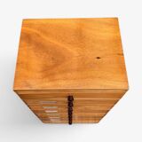Vintage drawer unit with Bakelite knobs 1950