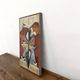 Decorative wall panel in glazed stoneware, 1970s
