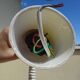 Pendant chandelier design Sacla Aredo Italy an 70/80