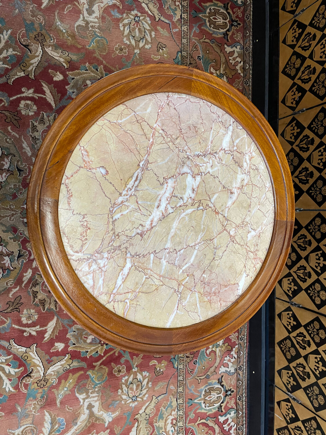 Louis XVI style hot water bottle table