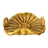 Vallauris braided effect slip butter dish
