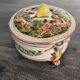 Old Italian ceramic jewellery box