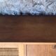 Rattan cabinet with integrated illuminating secretary vintage 1960
