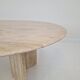 Travertine Coffee or Side Table, Italy 1980s