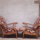 Pair of vintage 1950 armchairs