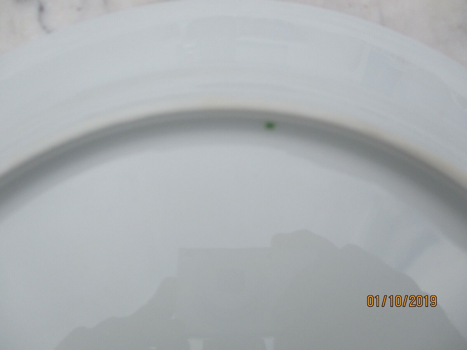 Porcelain plate Hermes