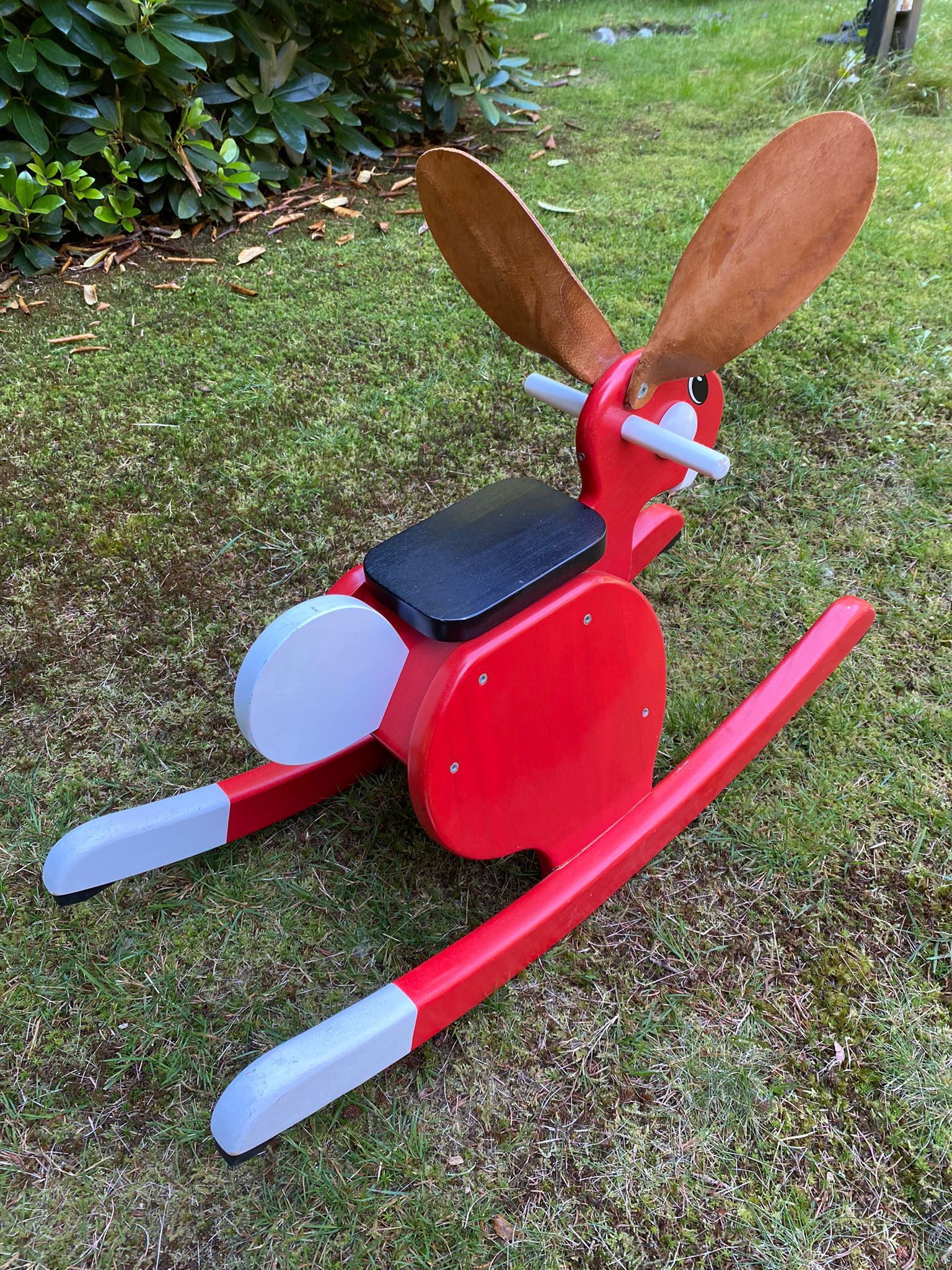 Vintage Rocking Rabbit Red by Björn Dahlström for Playsam