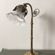 Brass flower lamp