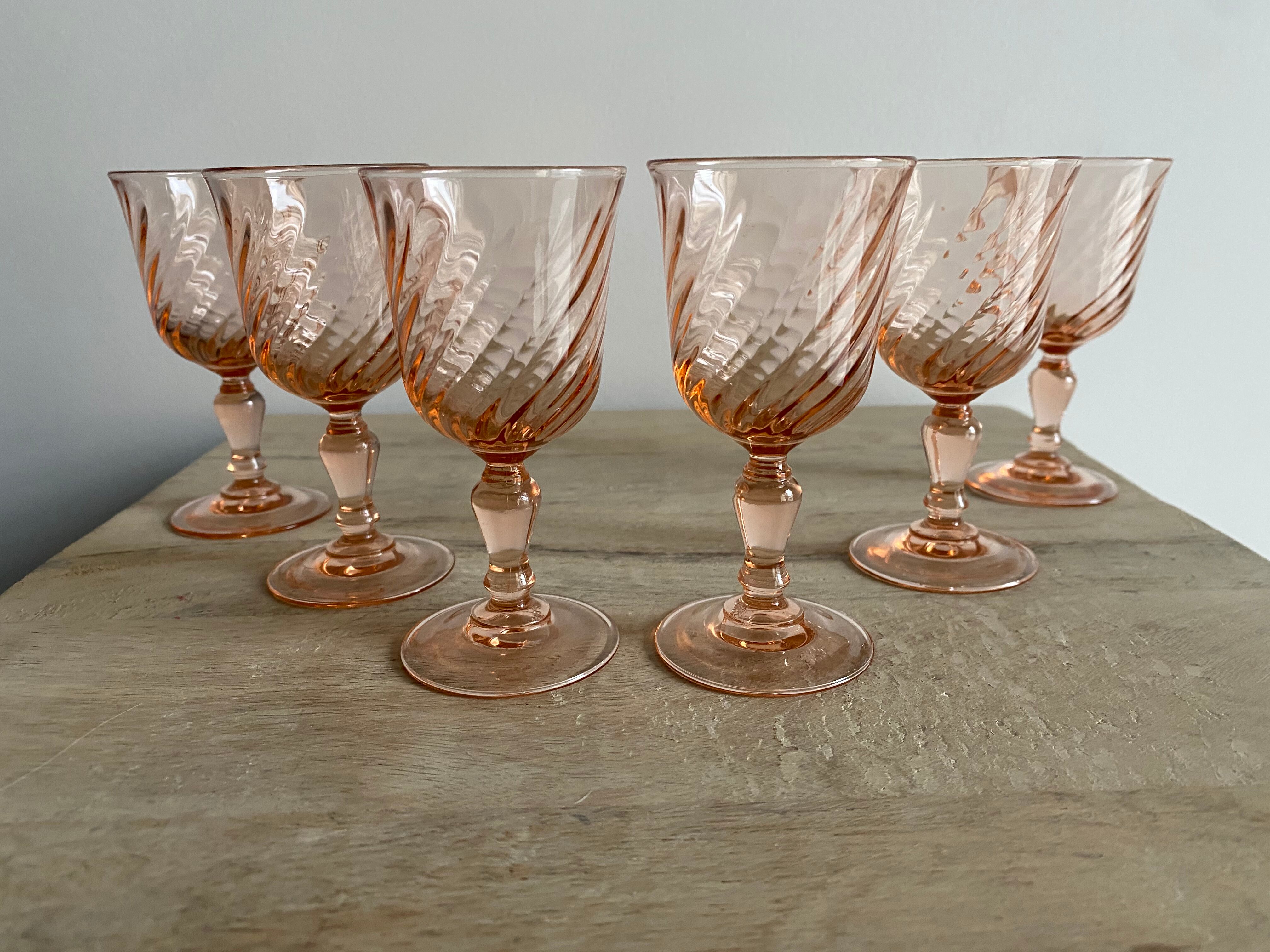 Rosaline Arcoroc digestive glasses