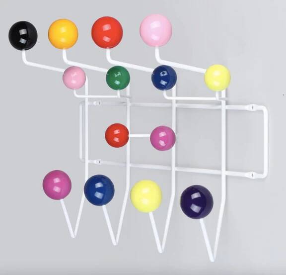 Hang It All Édition Jaune par Charles Eames et Ray Eames pour Vitra