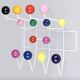 Hang It All Édition Jaune par Charles Eames et Ray Eames pour Vitra