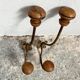 Pair of coat hooks