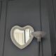 Vintage 80s rattan mirror