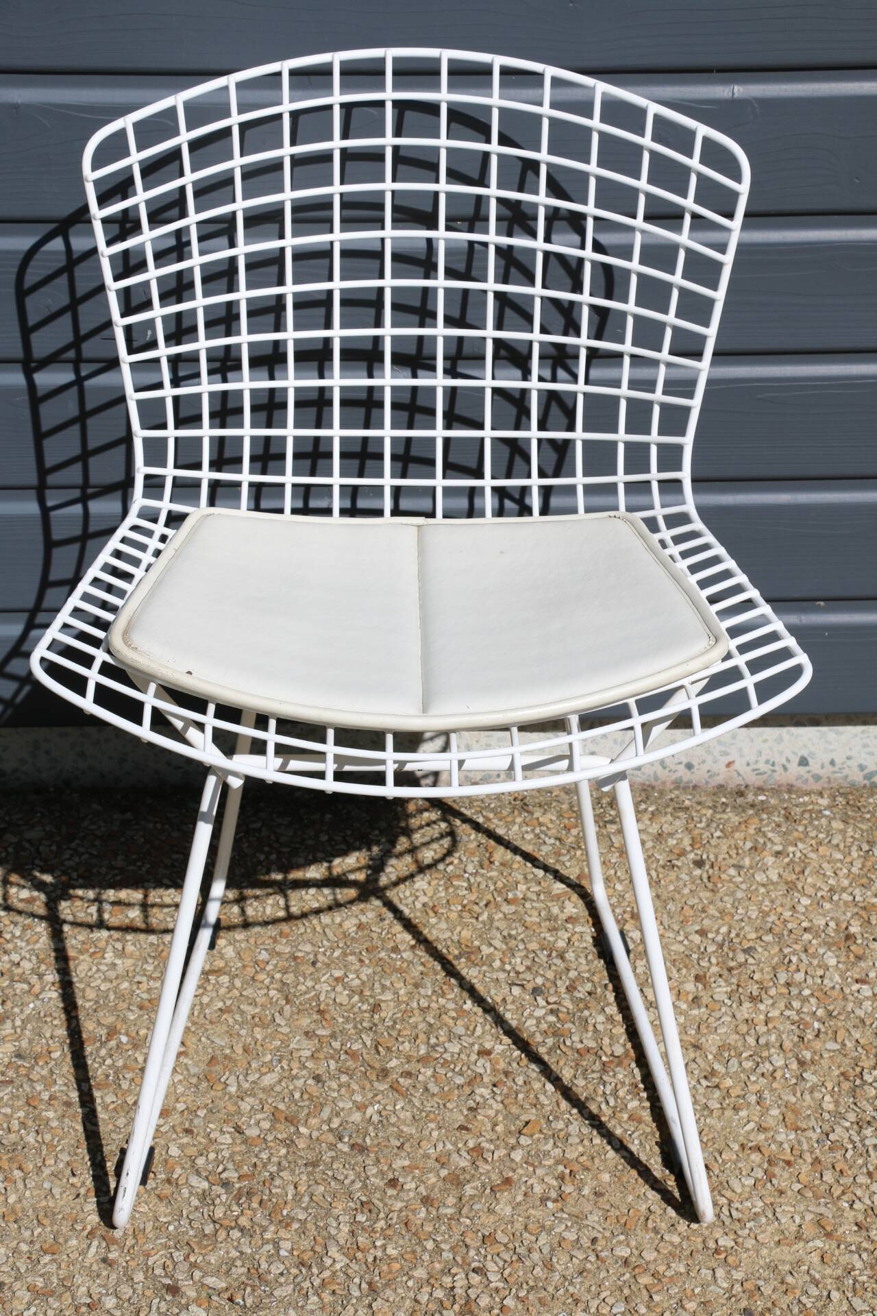 Knoll White Bertoia Chair