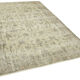 Handmade oriental beige carpet 182 cm x 271 cm