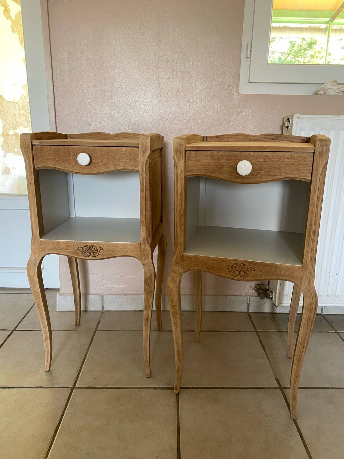 Pair of bedside tables