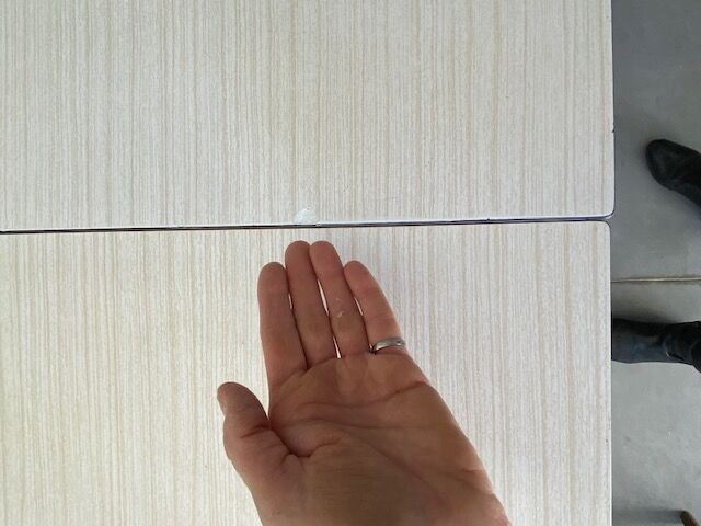 Table formica extensible