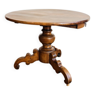 Table ronde de style Louis Philippe