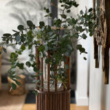 Rattan plant holder