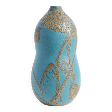 Ceramic vase by Morino Hiroaki Taimei.